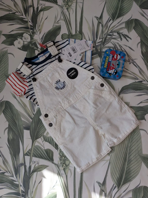 Ensemble salopette 24 mois