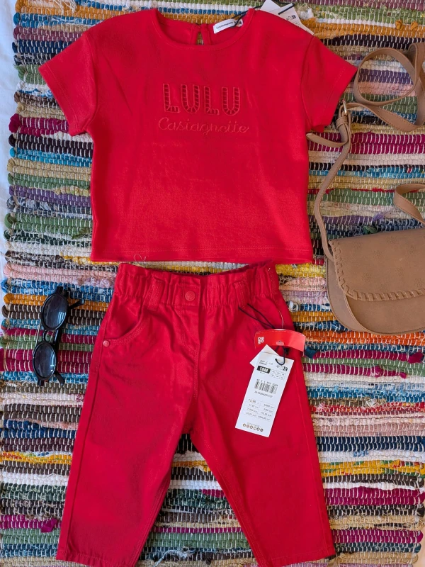 Ensemble  2 pièces filles 24 mois