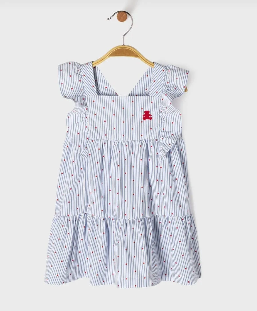 Robe à rayures filles 3 ans